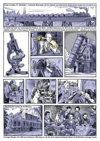 preview Jens Harder THE X RAY STORY 1