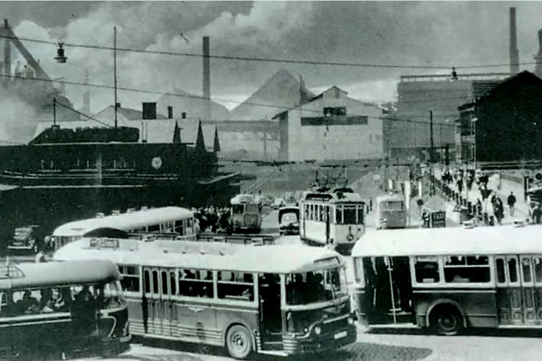 Bahnhof Völklingen Schichtwechsel